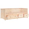 vidaXL Day Bed without Mattress 90x200 cm Solid Wood Pine