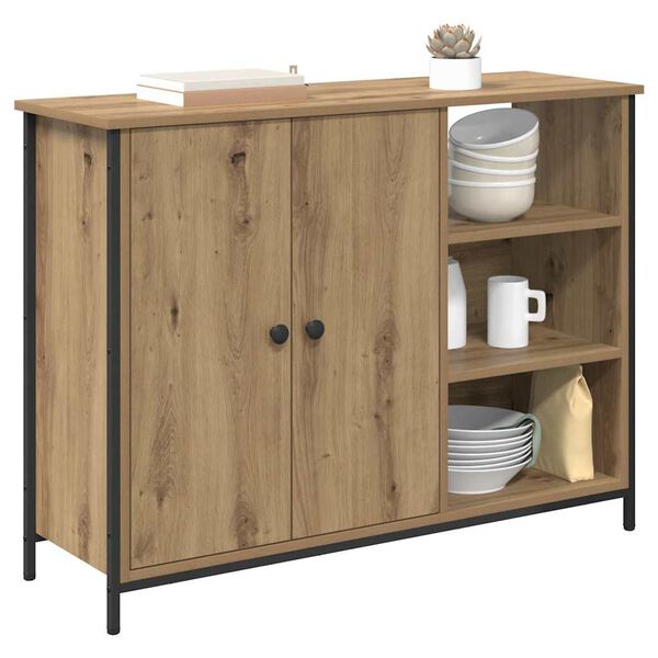 vidaXL Sideboard Artisan Oak 100 x 33 x 75 cm Engineered Wood