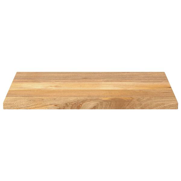 vidaXL Table Top 80x50x3.8 cm Rectangular Solid Wood Mango