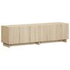 vidaXL TV Stand 140 x 34.5 x 40 cm Sonoma Oak Engineered Wood