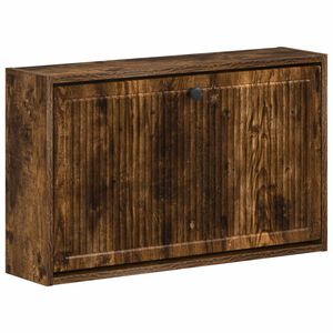 vidaXL Wall-Mounted Shoe Cabinet EDE 71 x 17 x 43 cm Engineered Wood
