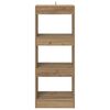 vidaXL Book Cabinet Artisan oak 40 x 30 x 103 cm Engineered wood
