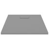 vidaXL Shower Base Tray SMC Grey 90x70 cm