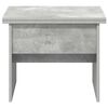 vidaXL Coffee Table Concrete Grey 55 x 54.5 x 45 cm Engineered wood
