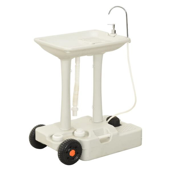 vidaXL Camping Hand Wash Stand with Dispenser 35 L