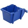 vidaXL 250 pcs Stackable Storage Bins 103x165x76 mm Blue