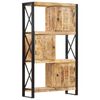 vidaXL Bookshelf 90x30x150 cm Solid Mango Wood