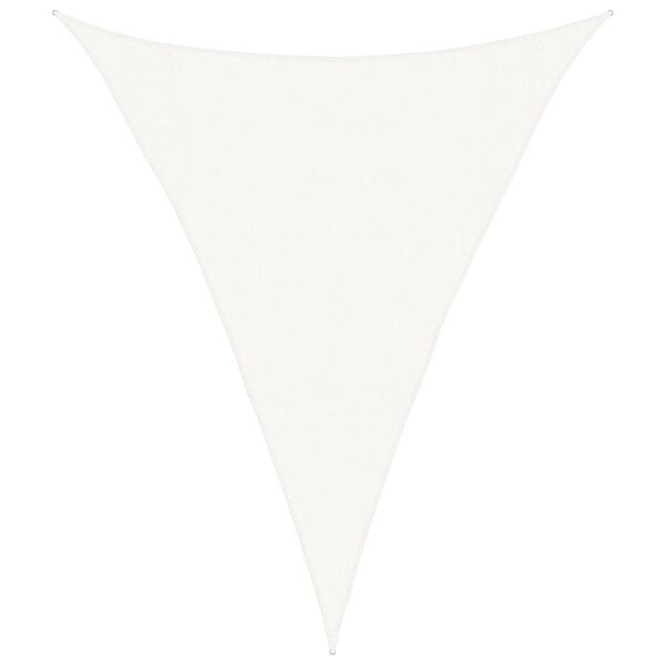 vidaXL Sunshade Sail 160 g/m&sup2; White 3x4x4 m HDPE