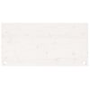 vidaXL Desk Top White 110x60x2.5 cm Solid Wood Pine