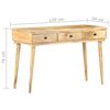 vidaXL Console Table 120x50x78 cm Solid Mango Wood