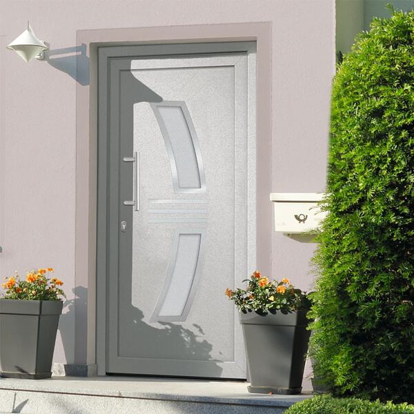 vidaXL Front Door White 88x200 cm