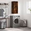 vidaXL Wall Mounted Cabinet Smoked Oak 34.5x34x90 cm