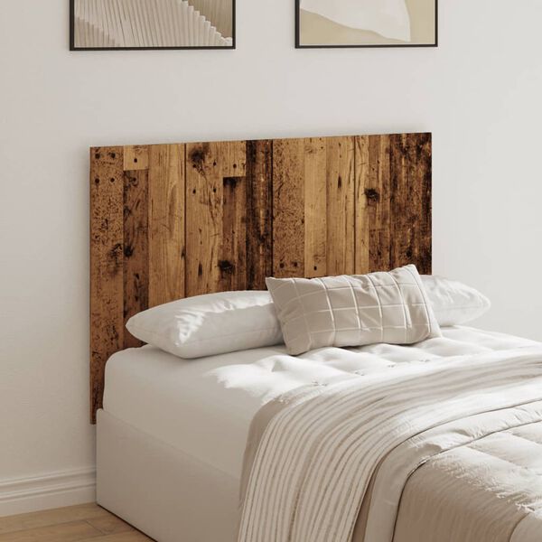 vidaXL Bed Headboard Old Wood 120x1.5x80 cm Engineered Wood