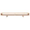 vidaXL Monitor Stand 100x27x14 cm Solid Wood Pine