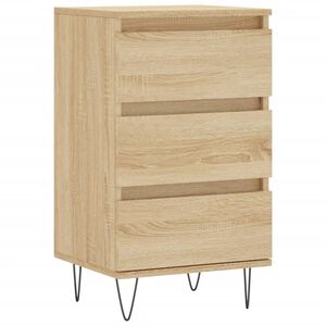 vidaXL Sideboard Sonoma Oak 40x35x70 cm Engineered Wood