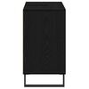 vidaXL Bathroom Cabinet Black 80 x 33 x 60 cm Engineered Wood