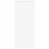 vidaXL TV Wall Cabinets with LED Lights 2 pcs White 30.5x35x70 cm