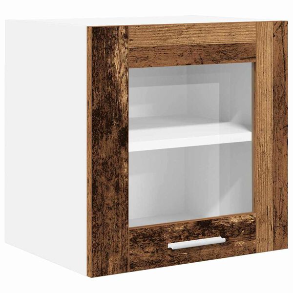 vidaXL Hanging Cabinet Old Wood 40 x 31 x 40 cm Engineered Wood