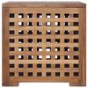 vidaXL Rope Box 80x40x40 cm Solid Teak Wood