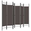 vidaXL 6-Panel Room Divider Anthracite 240x180 cm