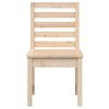 vidaXL Garden Chairs 2 pcs 50x48x91.5 cm Solid Wood Pine