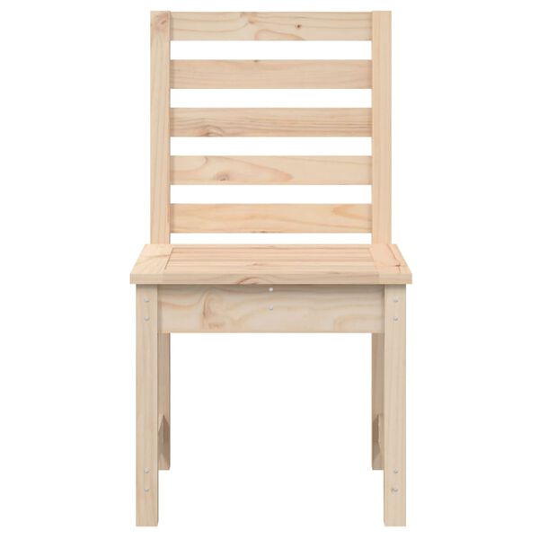 vidaXL Garden Chairs 2 pcs 50x48x91.5 cm Solid Wood Pine