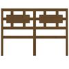 vidaXL Bed Headboard Honey Brown 205.5x4x100 cm Solid Wood Pine