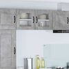 vidaXL Dishwasher Panel Lucca Concrete Grey 40 x 31 x 40 cm