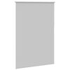 vidaXL Roller Blind Blackout Light Grey 100x130 cm Fabric Width 95.7 cm Polyester