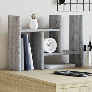 vidaXL Desk Organiser Grey Sonoma 34.5 x 15.5 x 35.5 cm