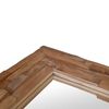 vidaXL Decorative Mirror Teak 120x60 cm Rectangular