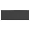 vidaXL Garden Shed Anthracite 192x606x223 cm Galvanised Steel