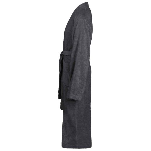 vidaXL Bathrobe KINN Anthracite L Cotton