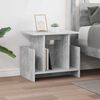 vidaXL TV Stand Concrete Grey 50 x 35 x 45 cm Engineered Wood