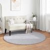 vidaXL Area Rugs Round Grey &Oslash; 200 CM
