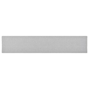 vidaXL Carpet Runner Light Grey 80x400 cm