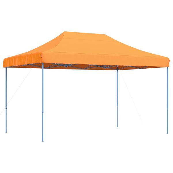 vidaXL Party Tent Folding Orange 292 x 440 x 315 cm Oxford Fabric