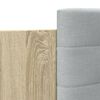 vidaXL Bed Frame without Mattress Sonoma Oak 140x200 cm