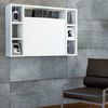 Homemania Wall Mounted Folding Desk Omega 90x19.5x60 cm White