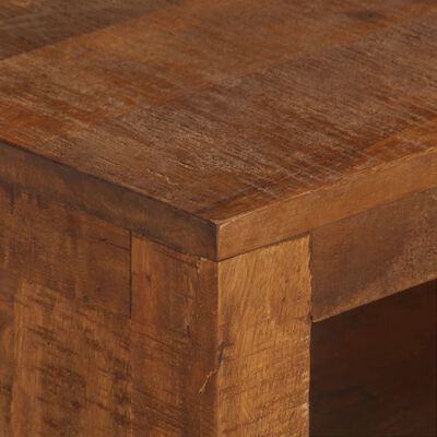 vidaXL Coffee Table with 2 Drawers 90x40x50 cm Solid Mango Wood