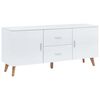 vidaXL Sideboard White 160x40x70 cm MDF