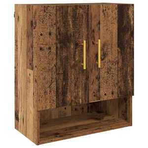 vidaXL Wall Cabinet Old wood 60 x 31 x 70 cm Engineered wood