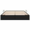 vidaXL Storage Bed with Mattress Black 140 x 190 cm Faux leather