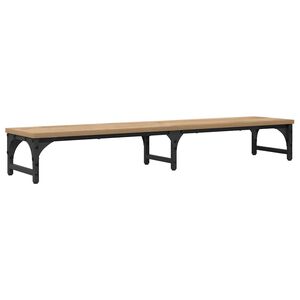 vidaXL Monitor Stand Artisan Oak 105 x 23 x 15.5 cm Engineered Wood