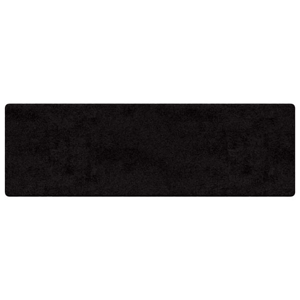 vidaXL Carpet Runner Black 50 x 200 cm 100% Polypropylene Tuft