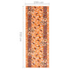 vidaXL Runner Rug BCF Terracotta 100x350 cm