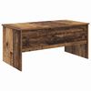 vidaXL Coffee Table Old Wood 102 x 50.5 x 46.5 cm Engineered Wood