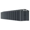 vidaXL Garden Shed | Anthracite | Galvanised Steel | Large | Garden Shed