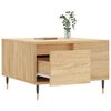 vidaXL Coffee Table Sonoma Oak 55x55x36.5 cm Engineered Wood