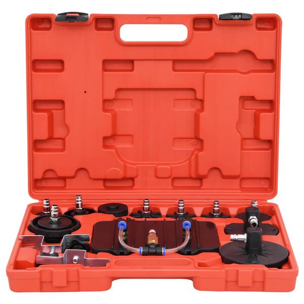 vidaXL 13 Piece Universal Pneumatic Pressure Brake Bleeder Tool Kit